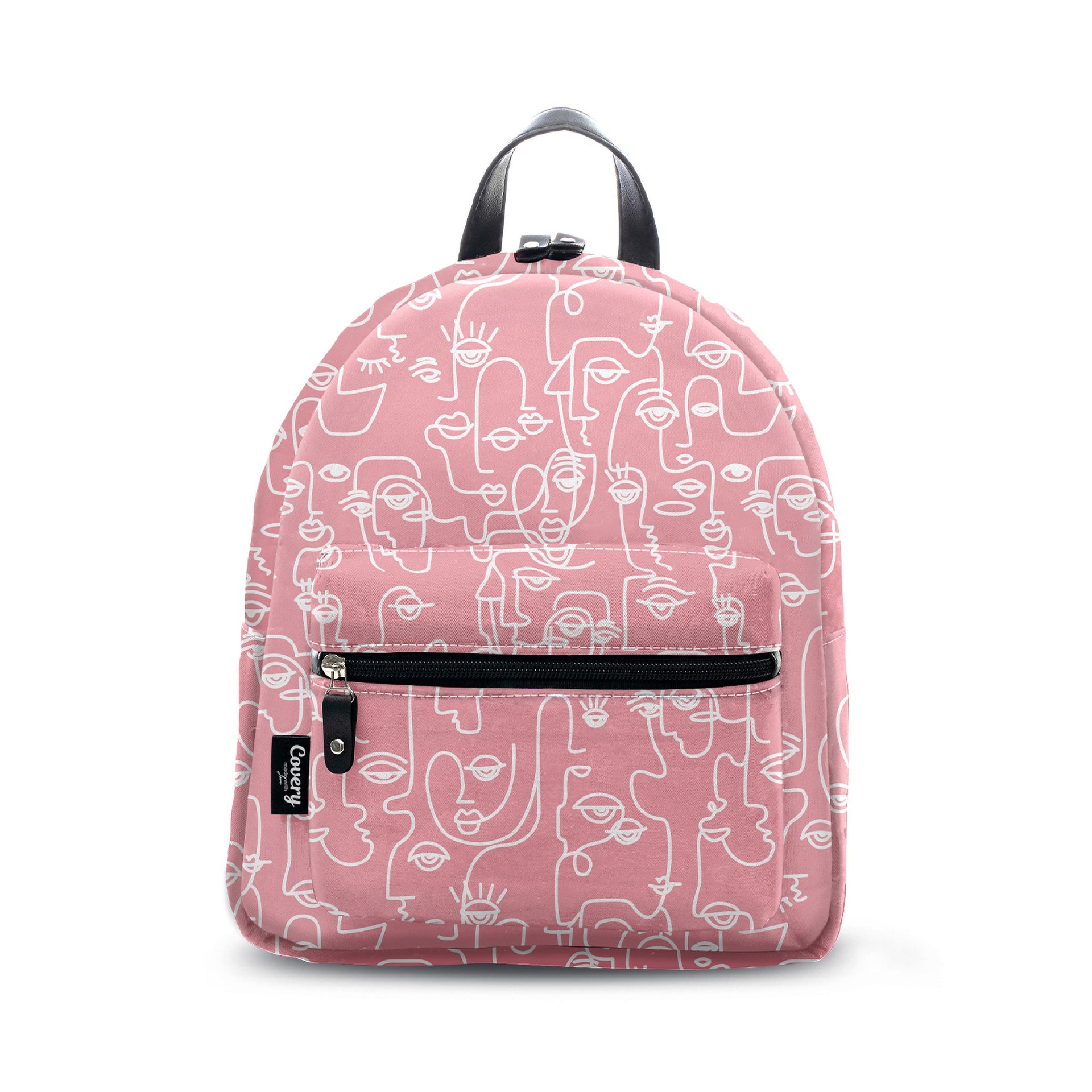 Abstract Semon Faces Mini Backpack