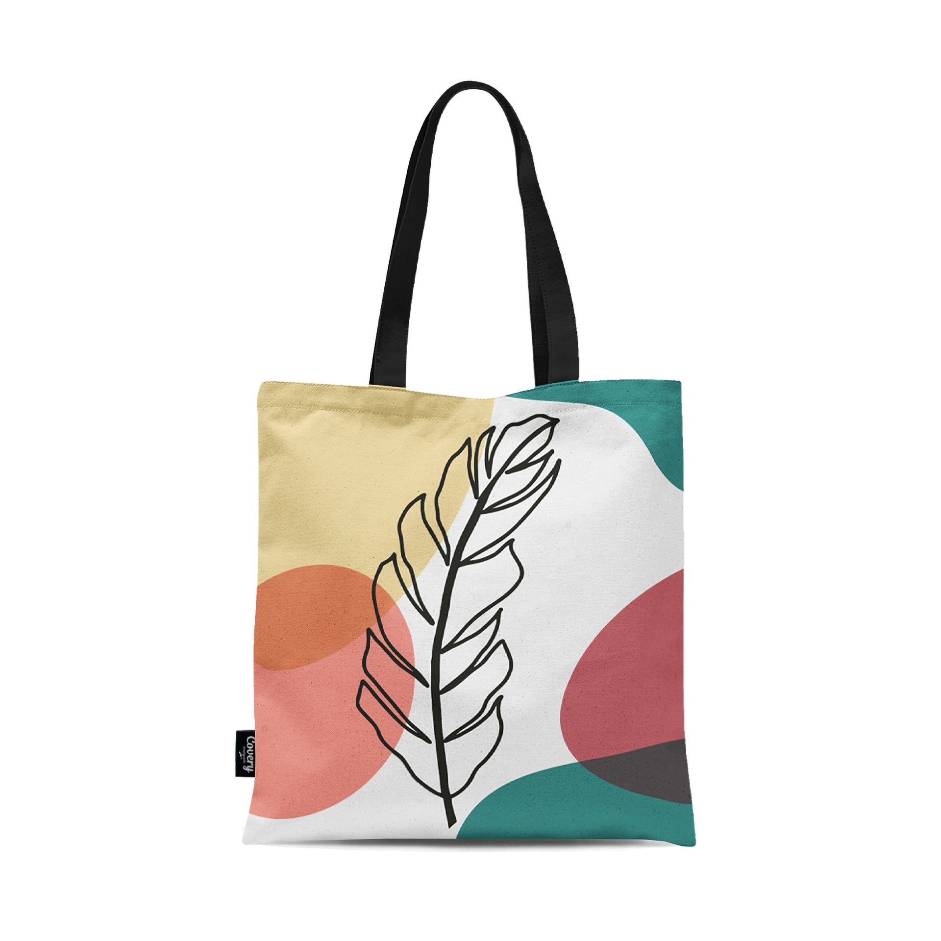 Abstracted Leaf Totebag