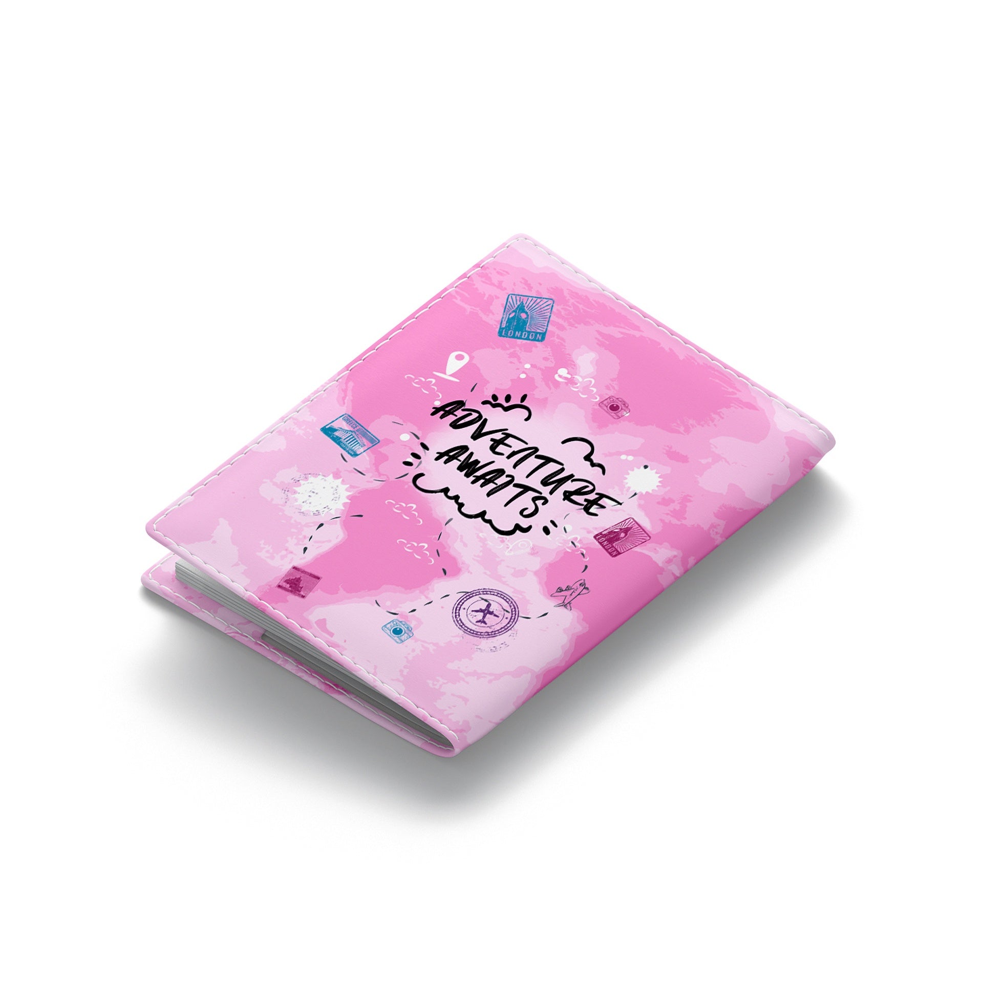 Adventure Awaits Passport Cover