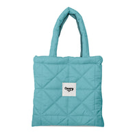 Baby Blue Puffy Totebag