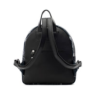 Black Marble Mini Backpack