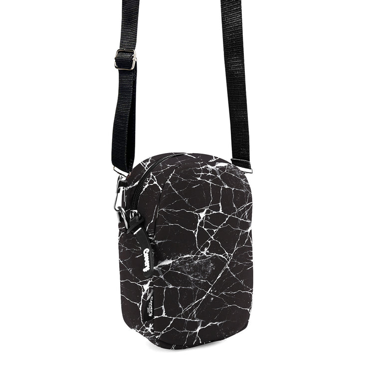 Black Marble Mini Cross