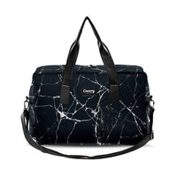 Black Marble Travel Bag