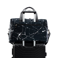 Black Marble Travel Bag