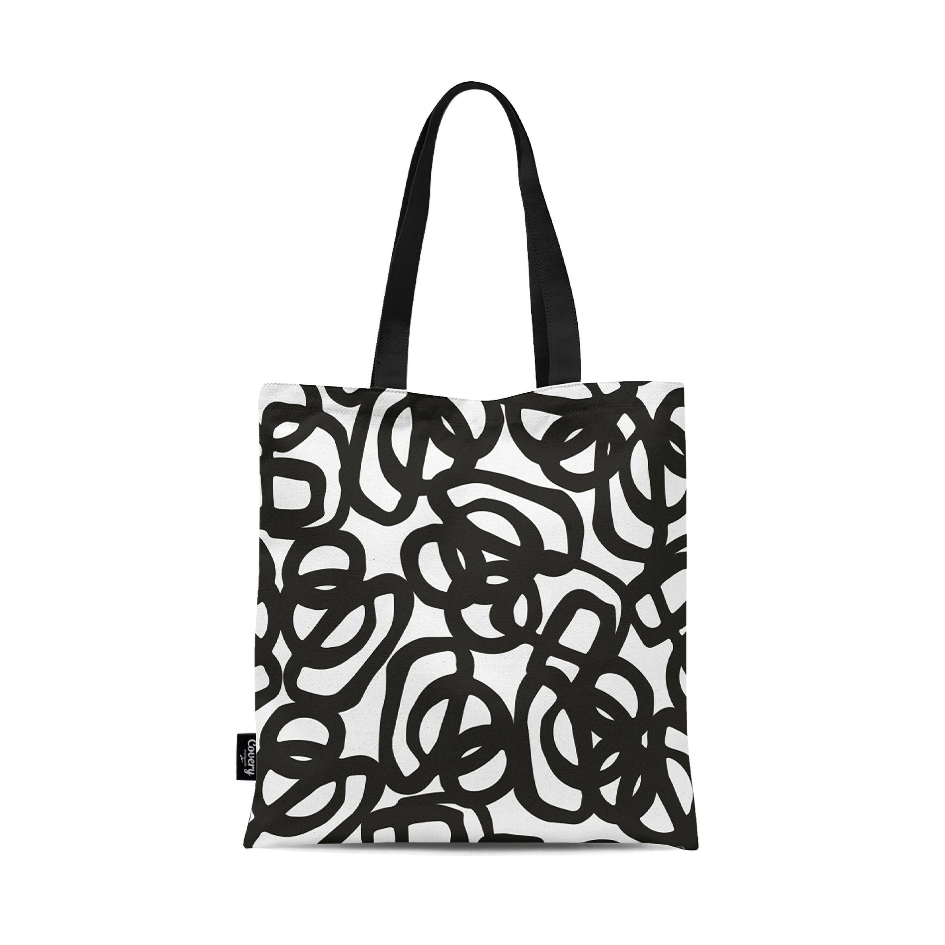 Black Maze Totebag