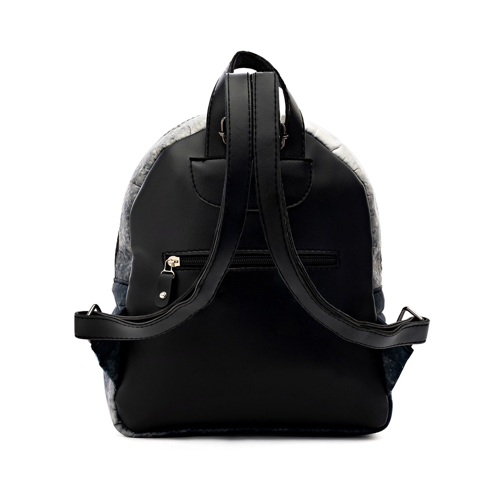 Black White Mini Backpack