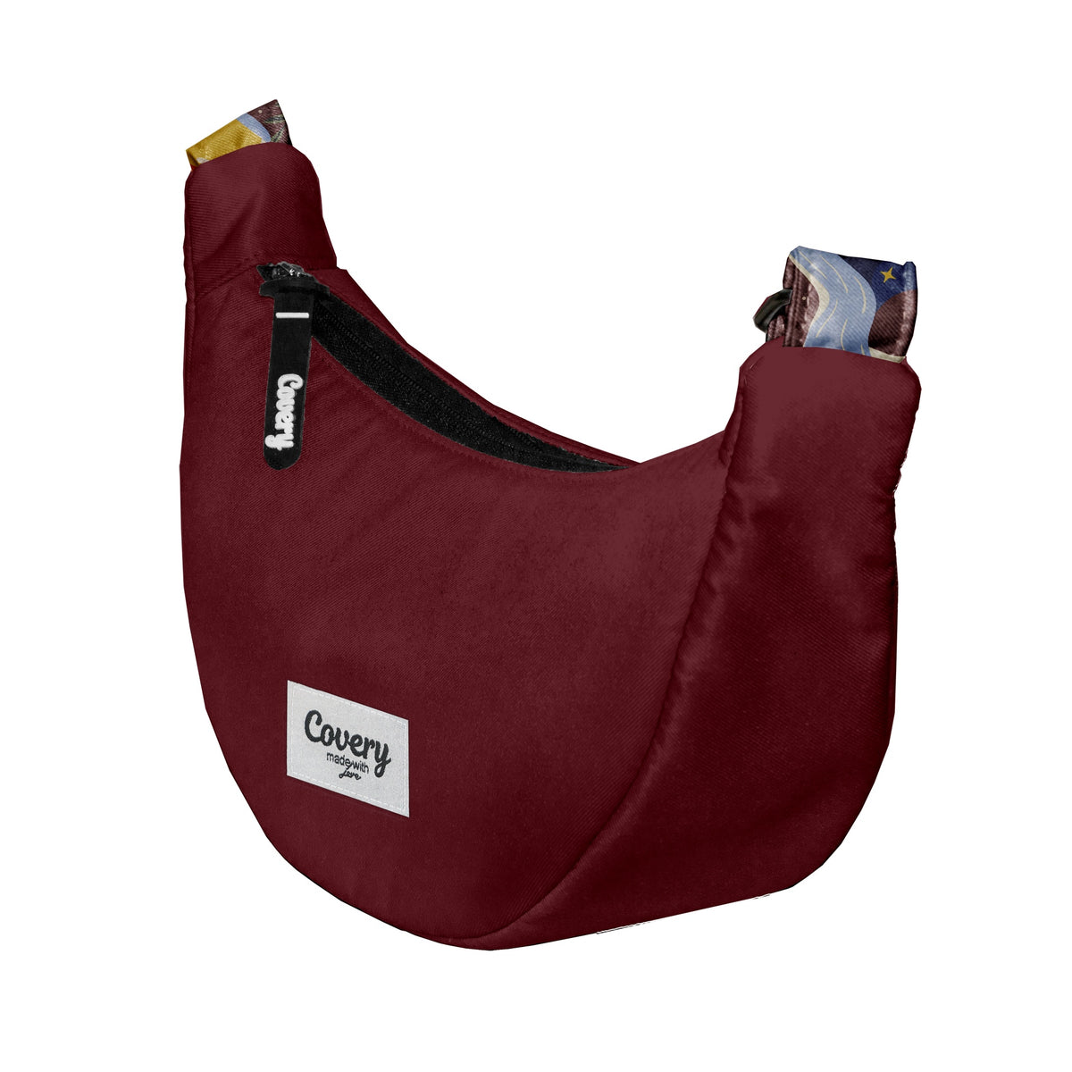 Cherrywood Waist Bag Hand Printed