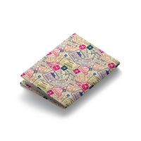 Colorful Stamps Passport Cover
