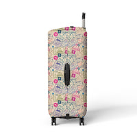 Colorful Stamps Suitcase Cover