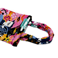 Dark Sea Puffy Totebag