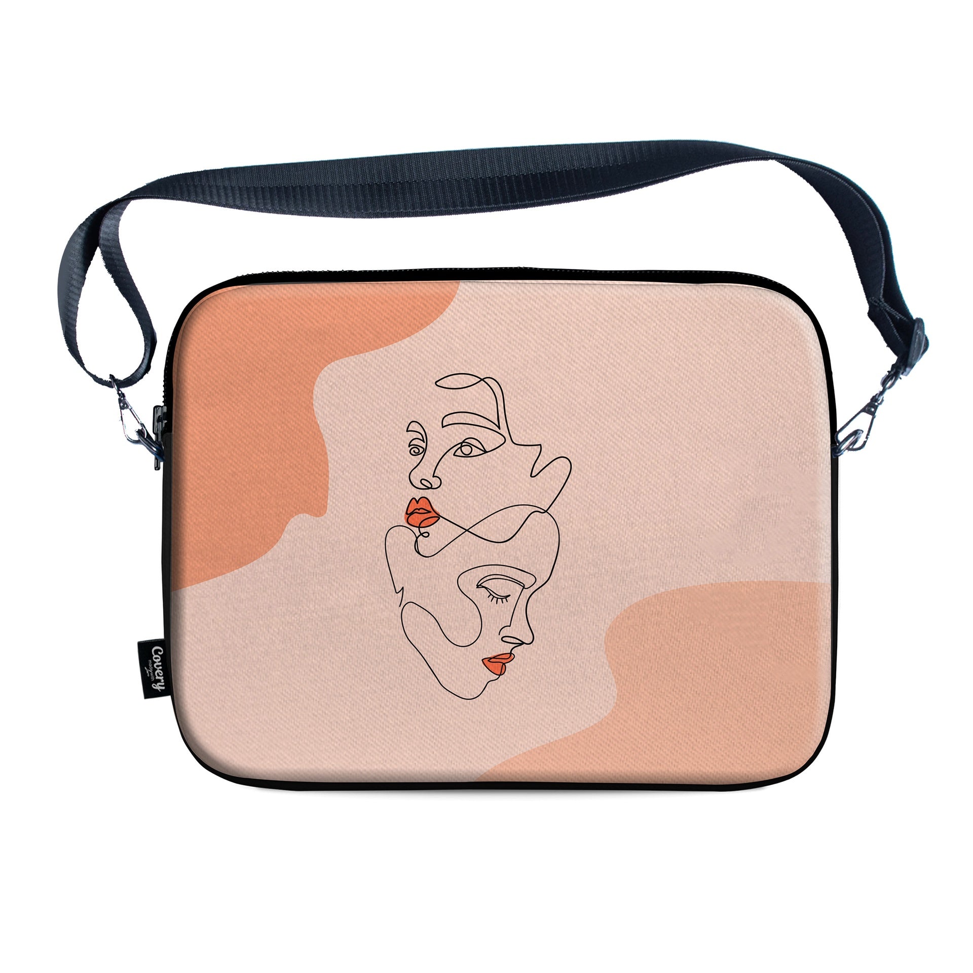 Duplicate Face Laptop Sleeve