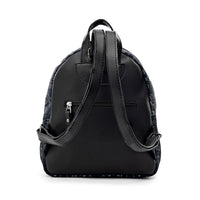 Faceless Black Mini Backpack