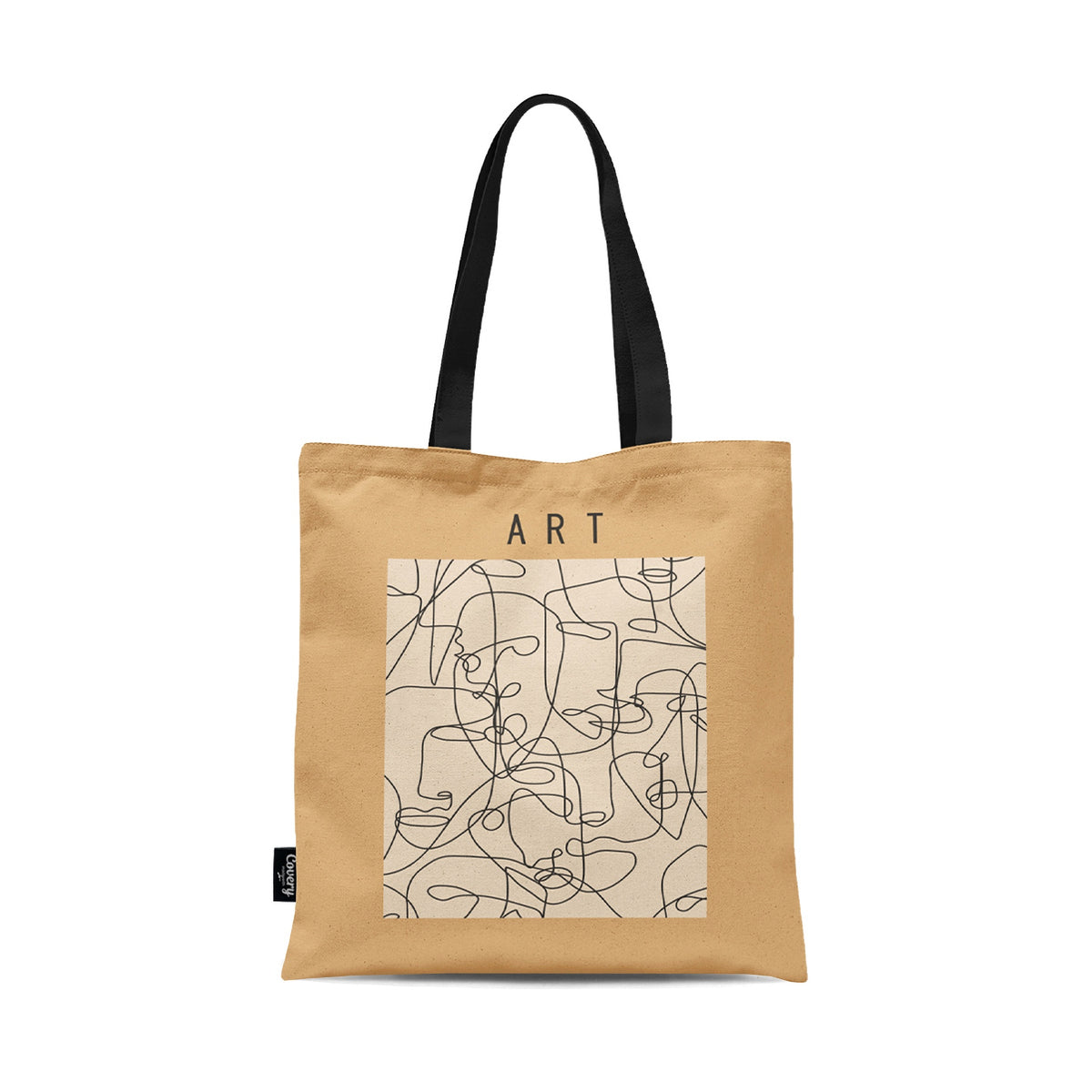 Faces Art Totebag
