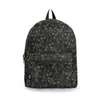 Facless Black Backpack