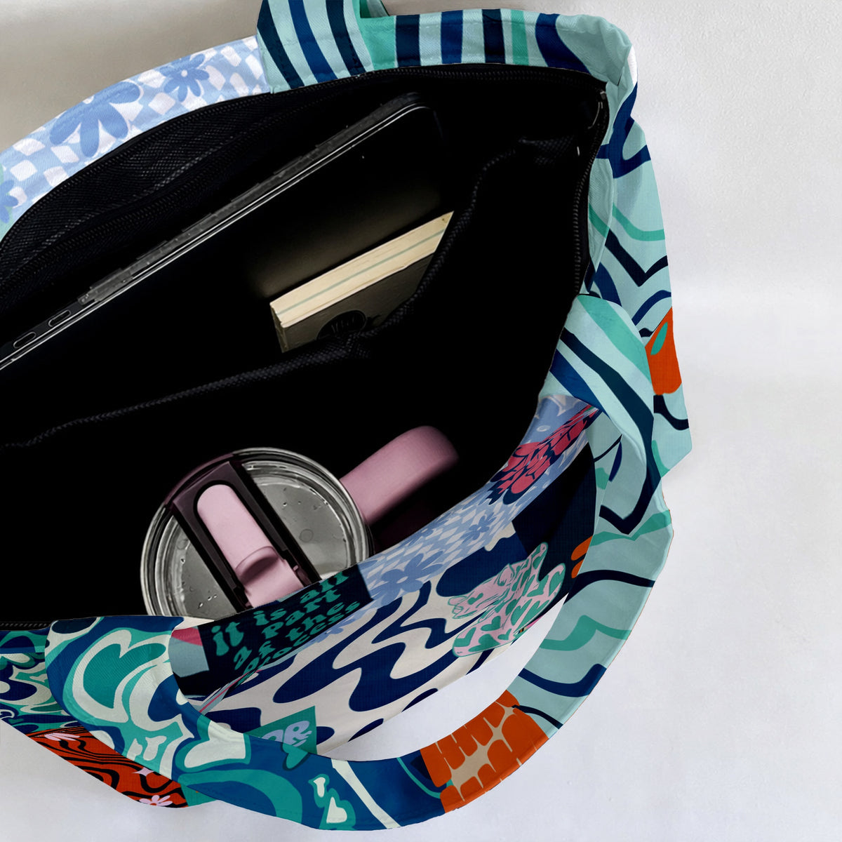 Feel The Flow Tote Hand