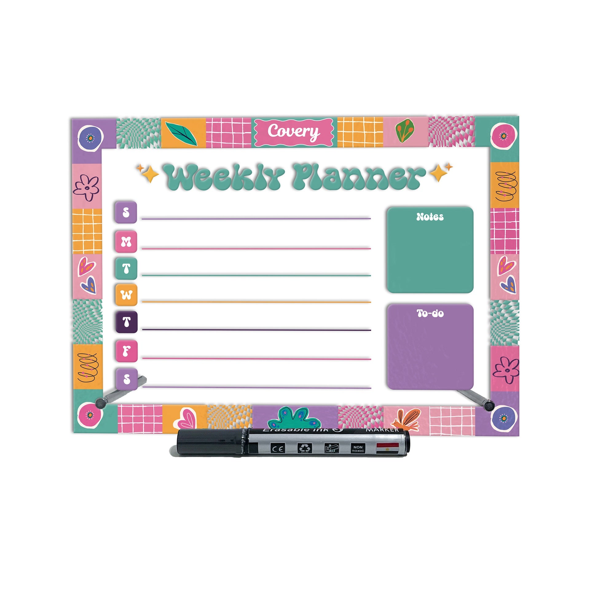 Flowers Weekly Planner