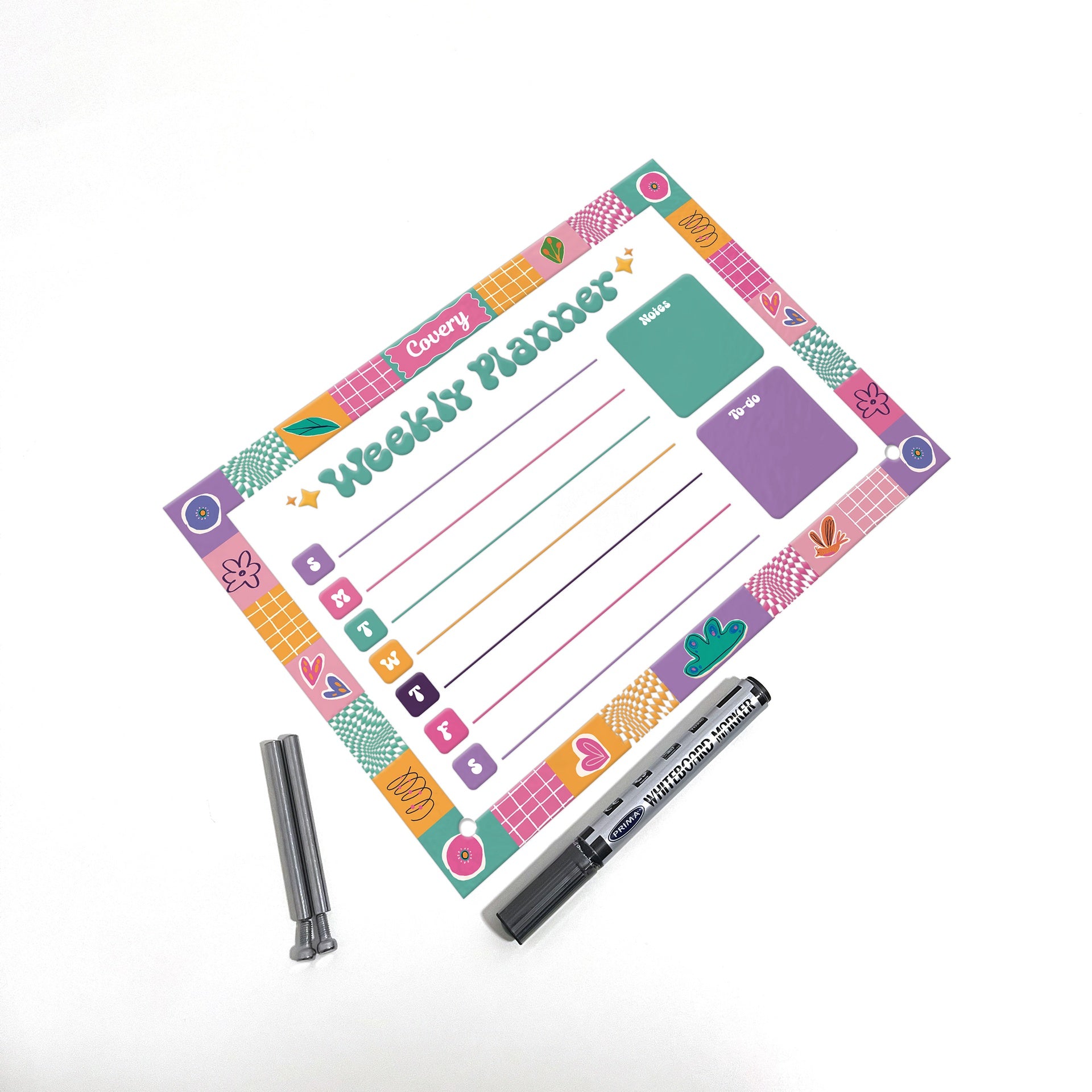 Flowers Weekly Planner