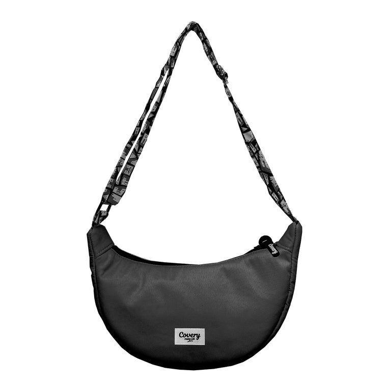 Gray Waist Bag Hand Printed