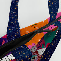 Great Tiger Tote Hand