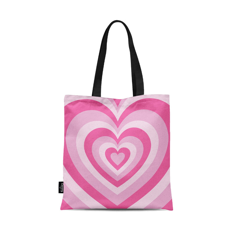 Heart Rose Totebag
