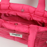 Hot Pink Puffy Totebag