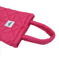 Hot Pink Puffy Totebag