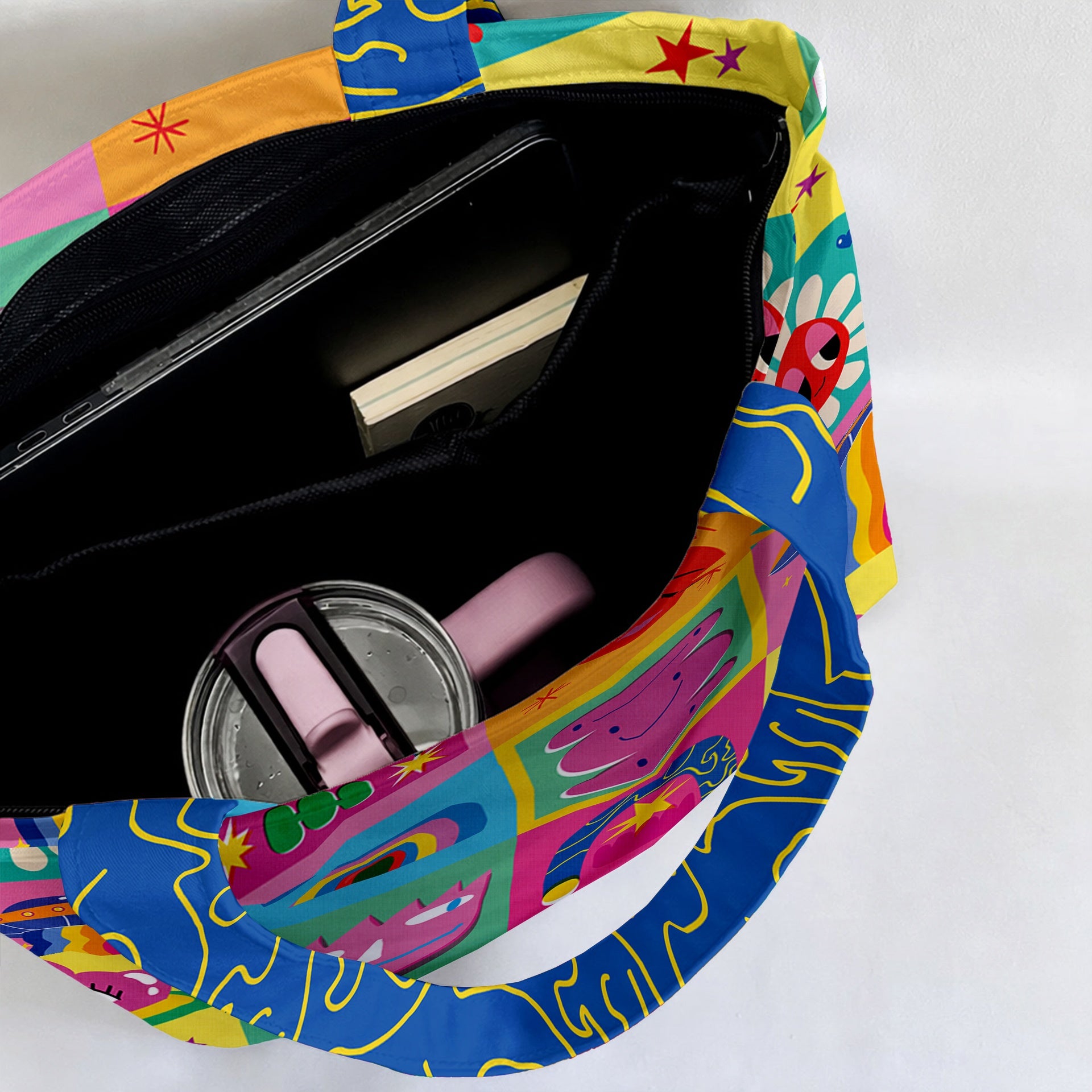 Icons Colorful Tote Hand