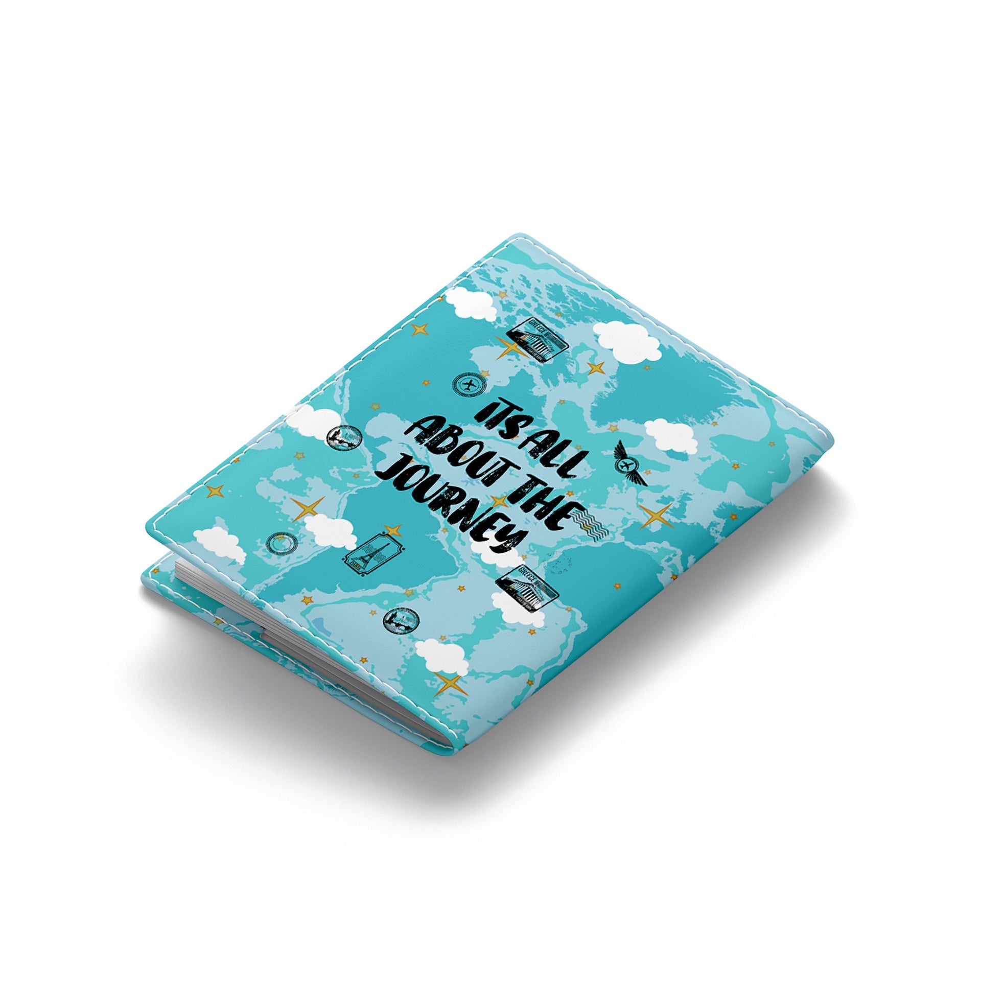It's All About The Journey Passport Cover