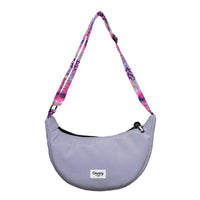 Lavender Waist Bag Hand Printed