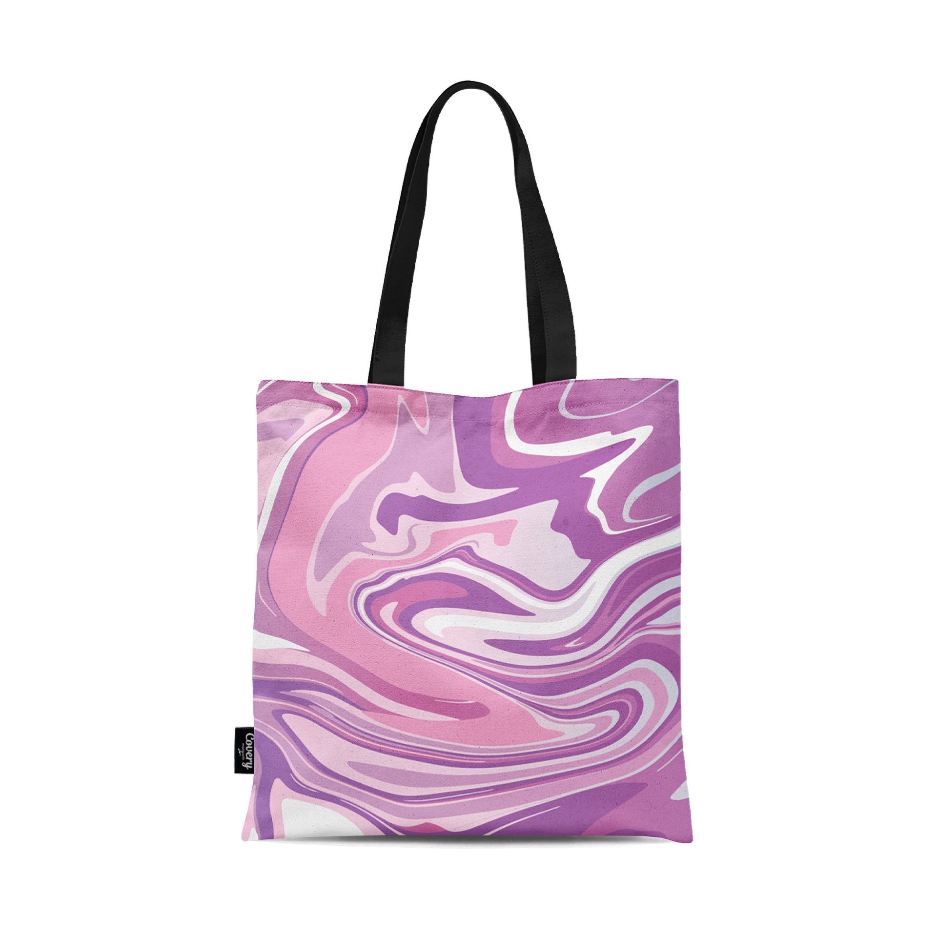 Mixed Pour Colors Totebag