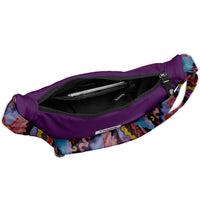 Orchid Noir Waist Bag Hand Printed