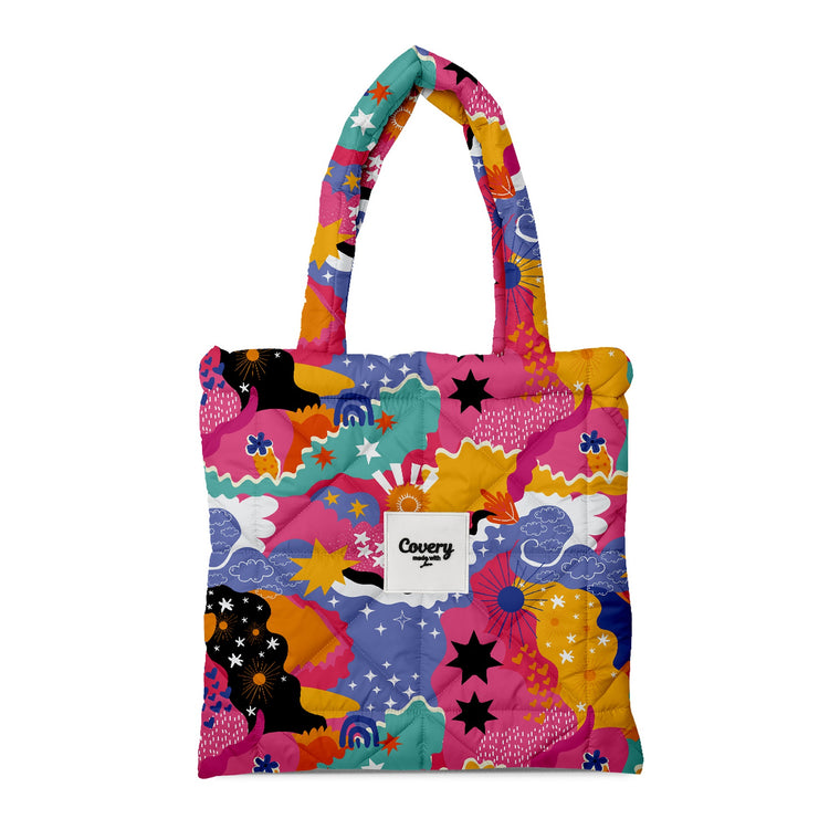 Paradise Puffy Totebag