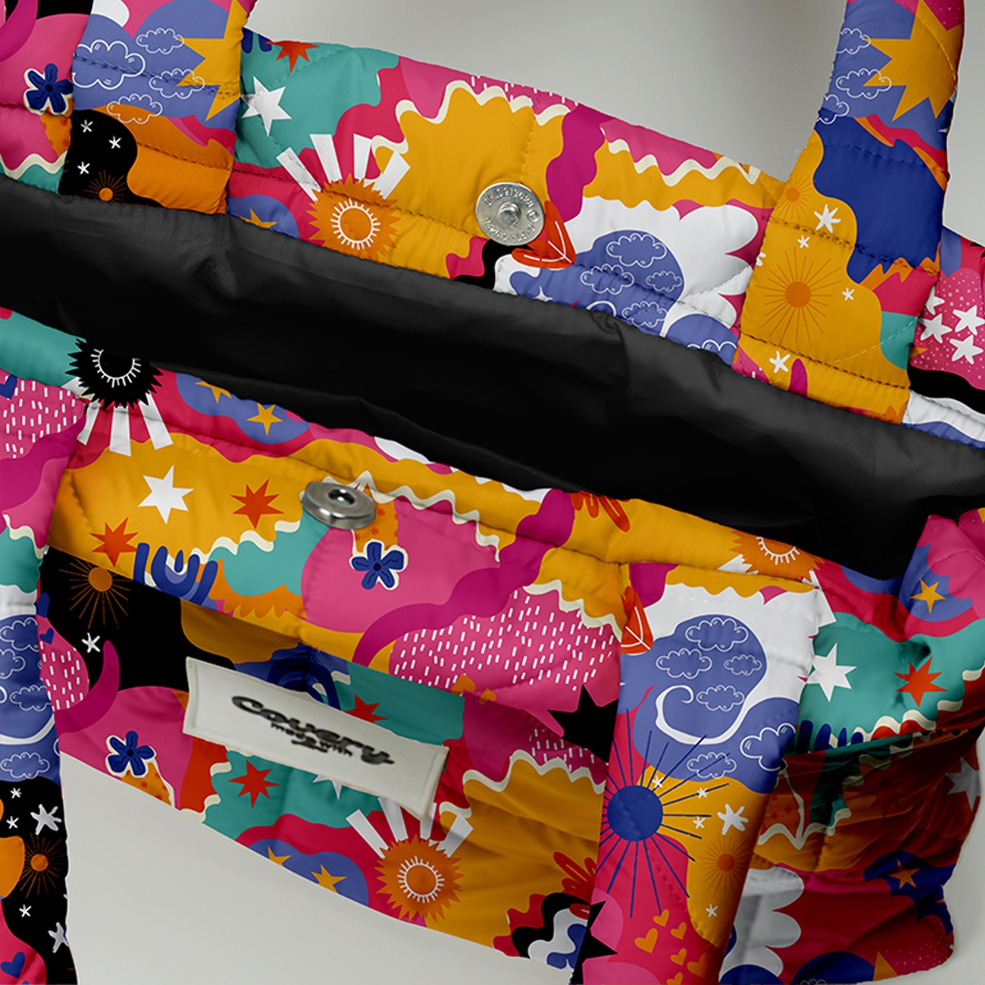 Paradise Puffy Totebag