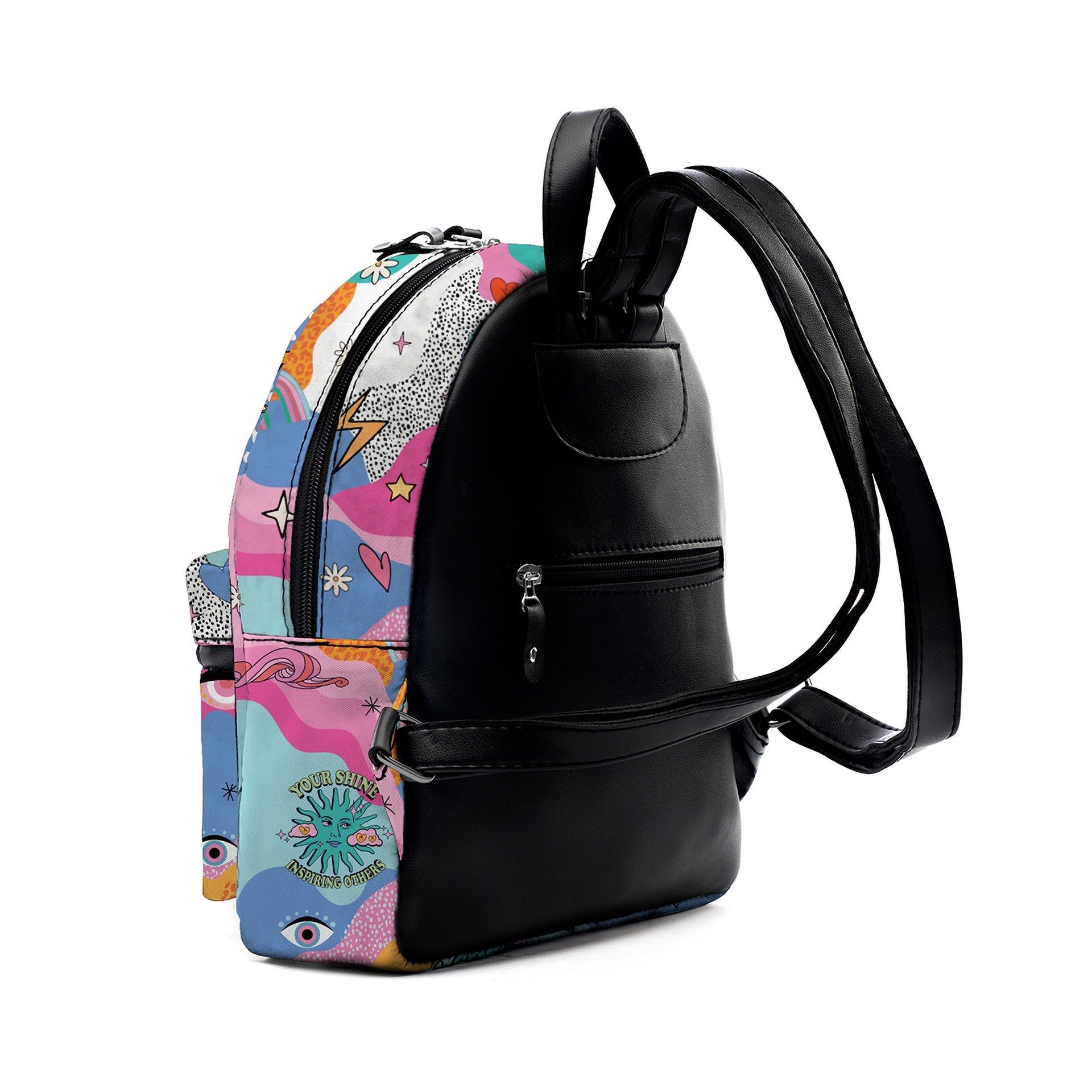Pink Eye  Mini Backpack