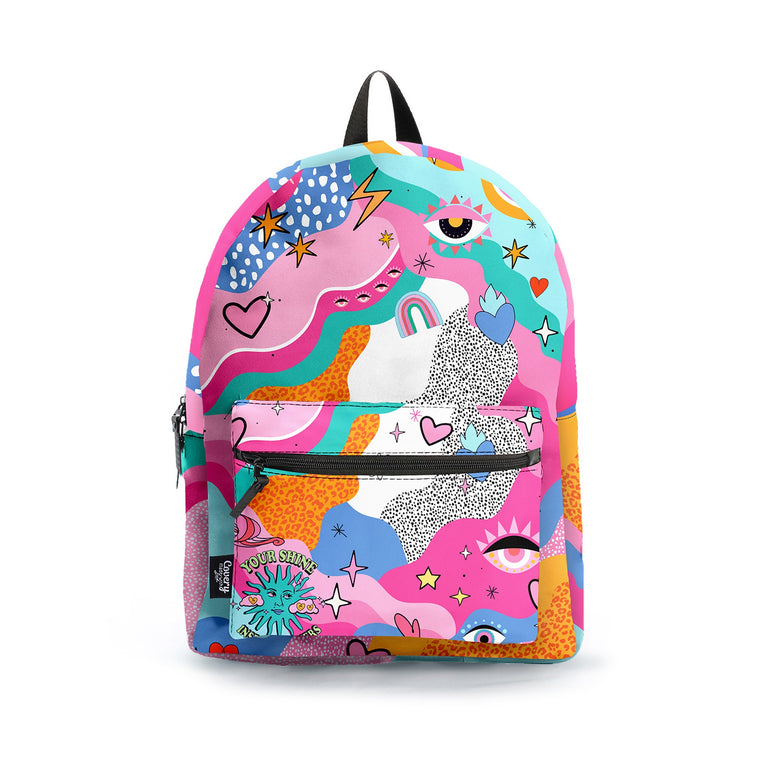 Pink Eye Backpack
