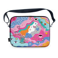 Pink Eyes Laptop Sleeve