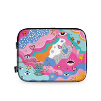 Pink Eyes Laptop Sleeve