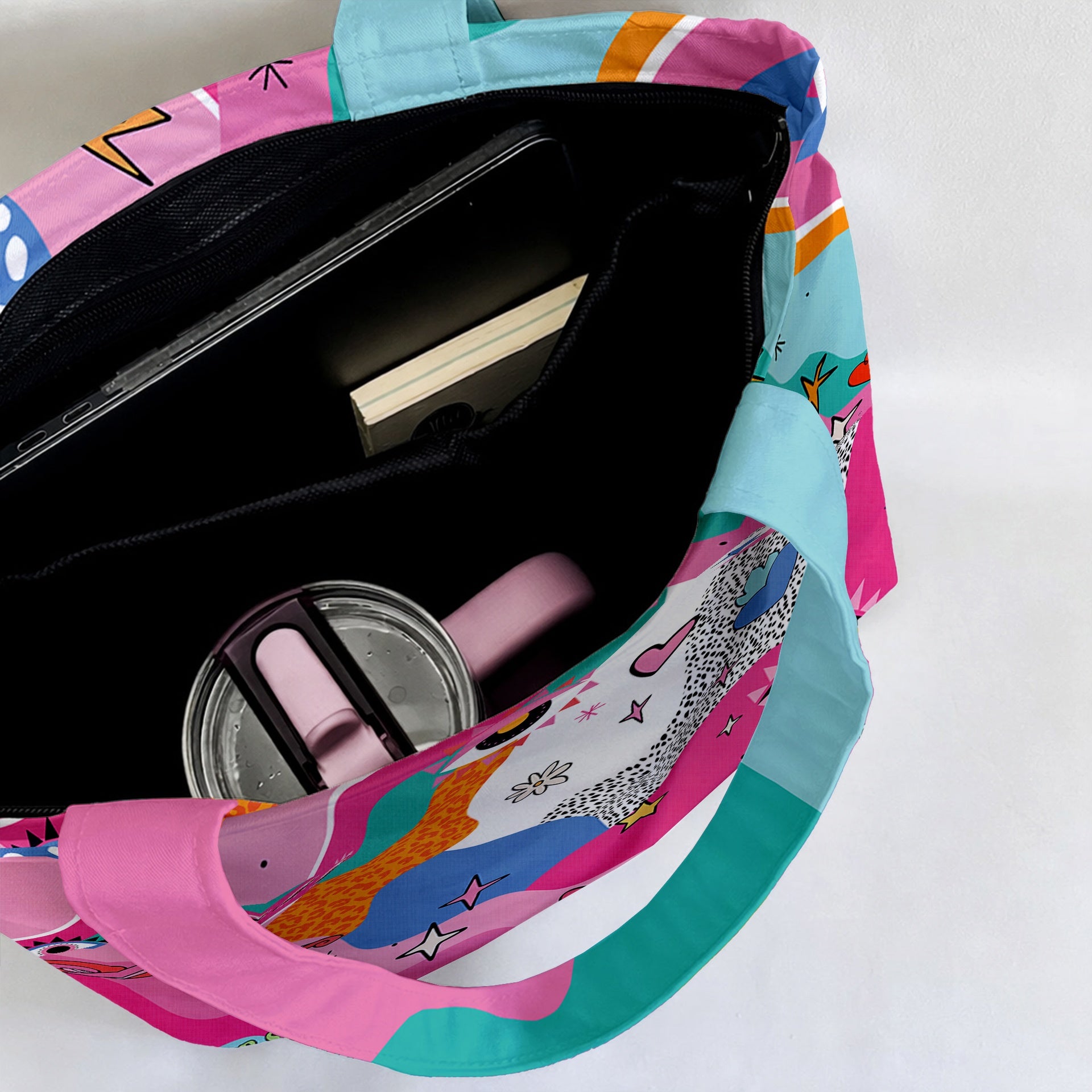 Pink Eyes Tote Hand