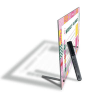 Pink Fire Weekly Planner