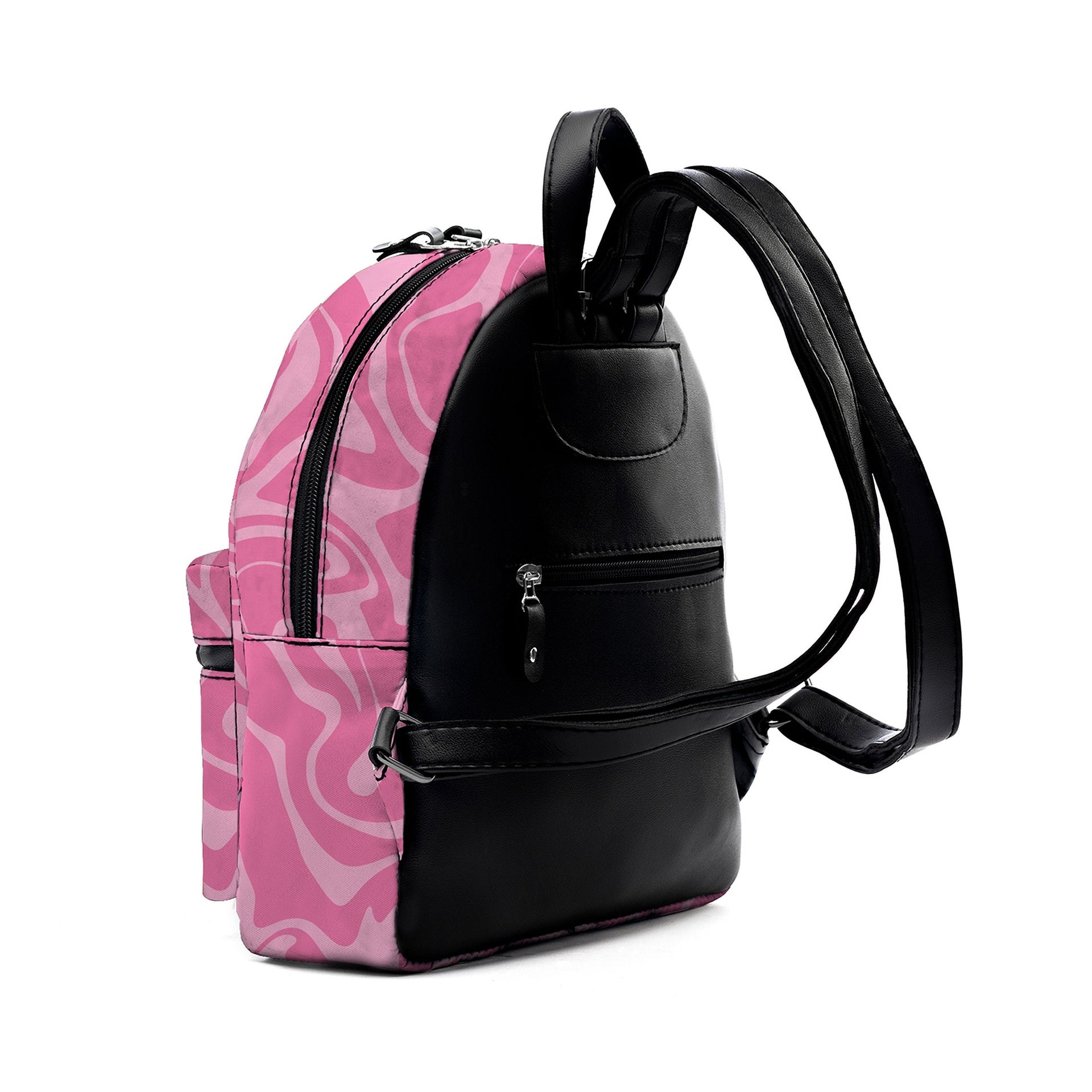 Pink Marble Mini Backpack