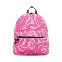 Pink Marble Mini Backpack