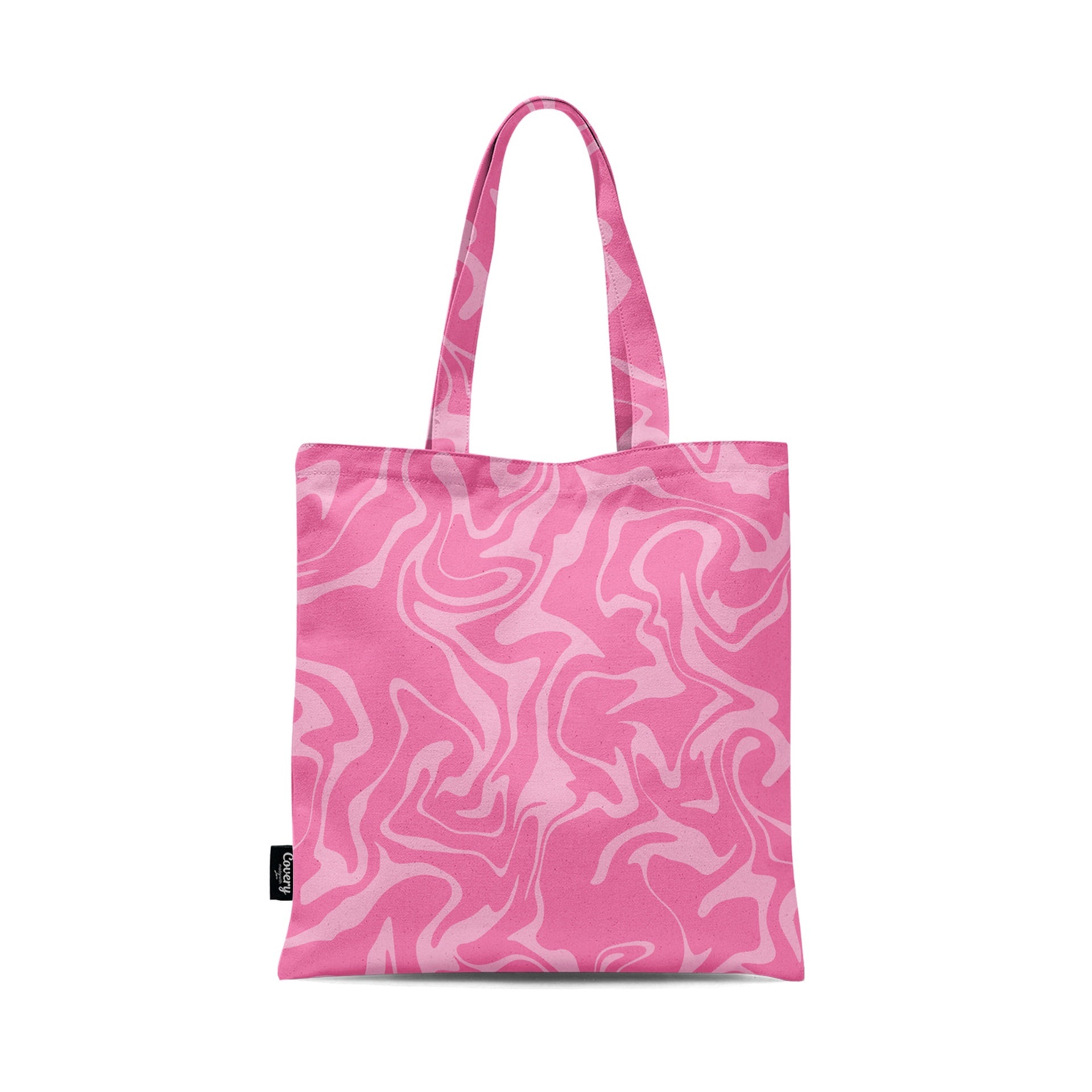 Pink Marble Tote Hand