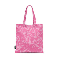 Pink Marble Tote Hand