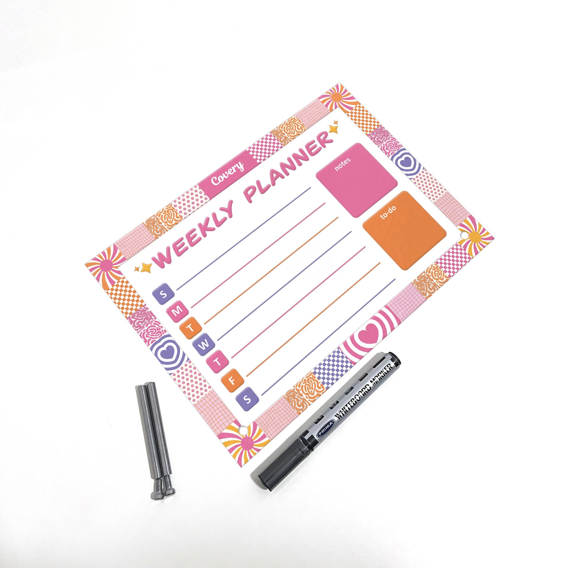 Purple Heart Weekly Planner