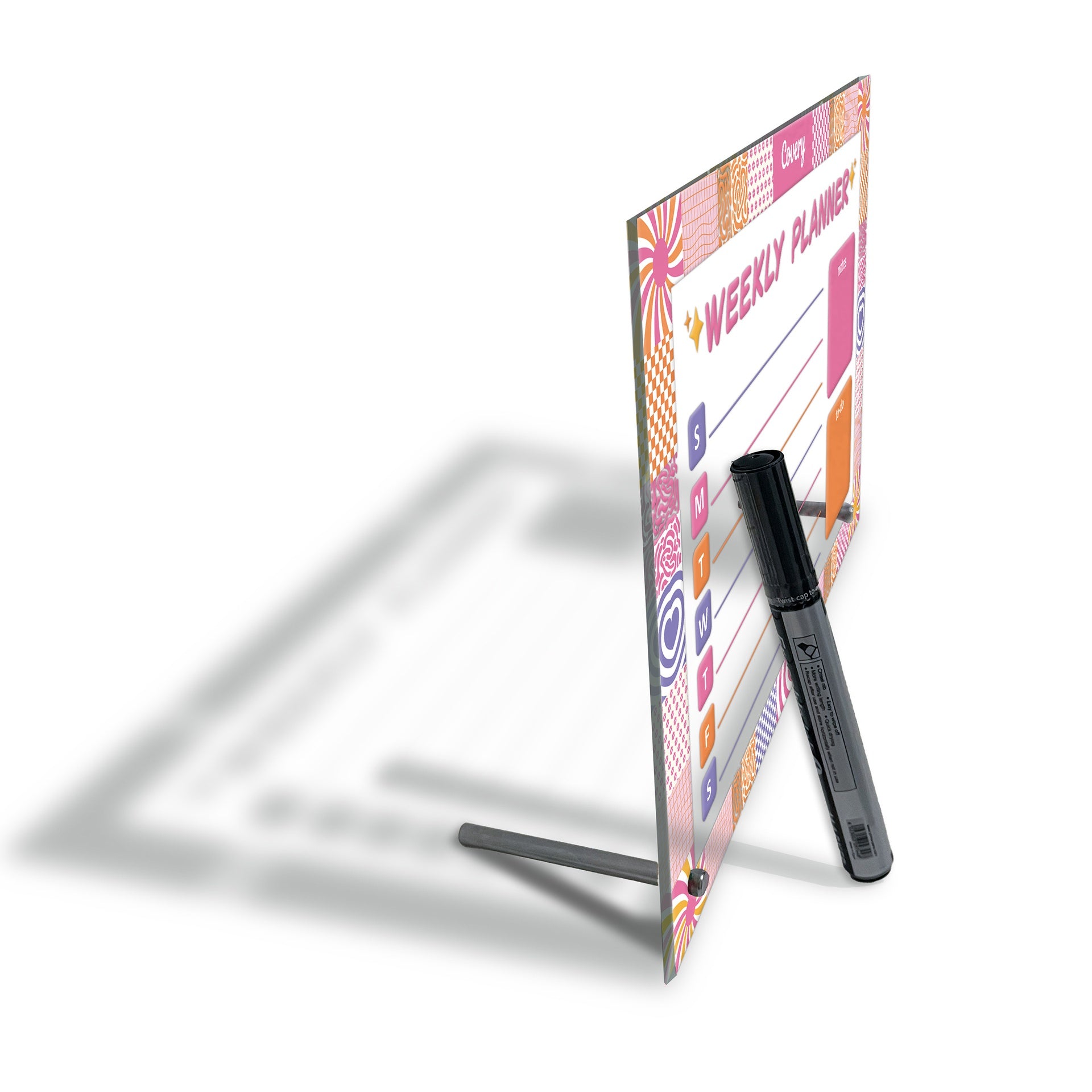 Purple Heart Weekly Planner