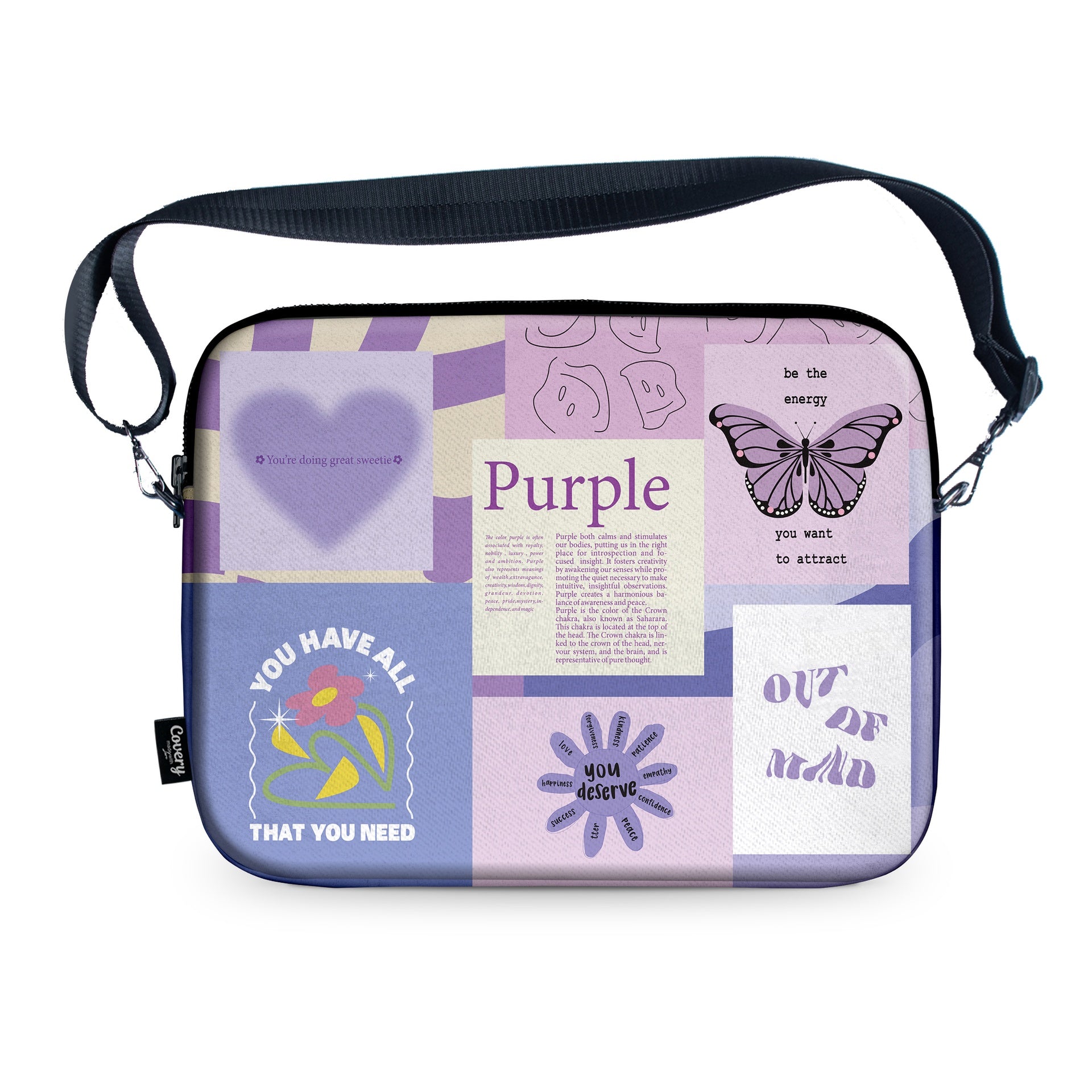 Purple Laptop Sleeve