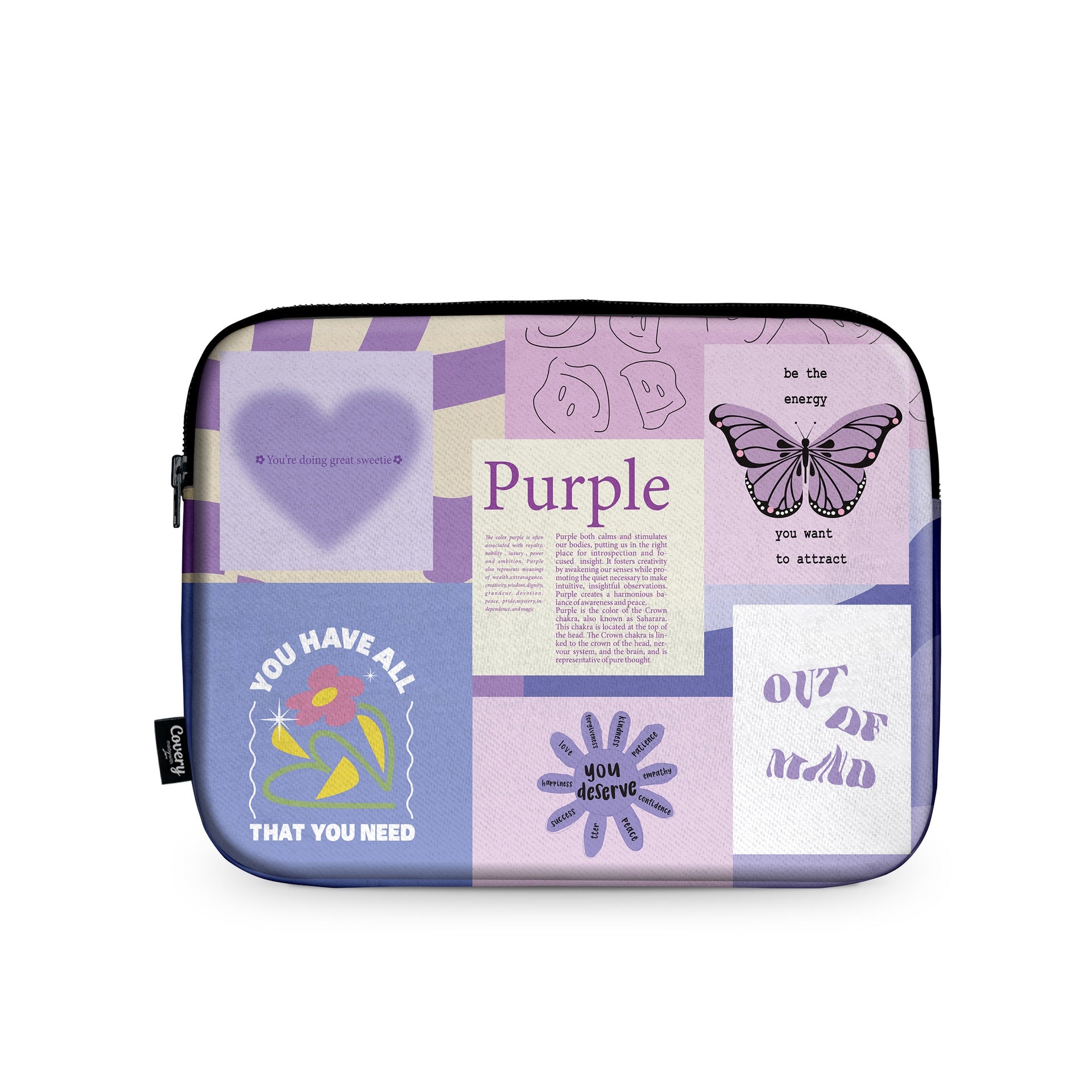 Purple Laptop Sleeve