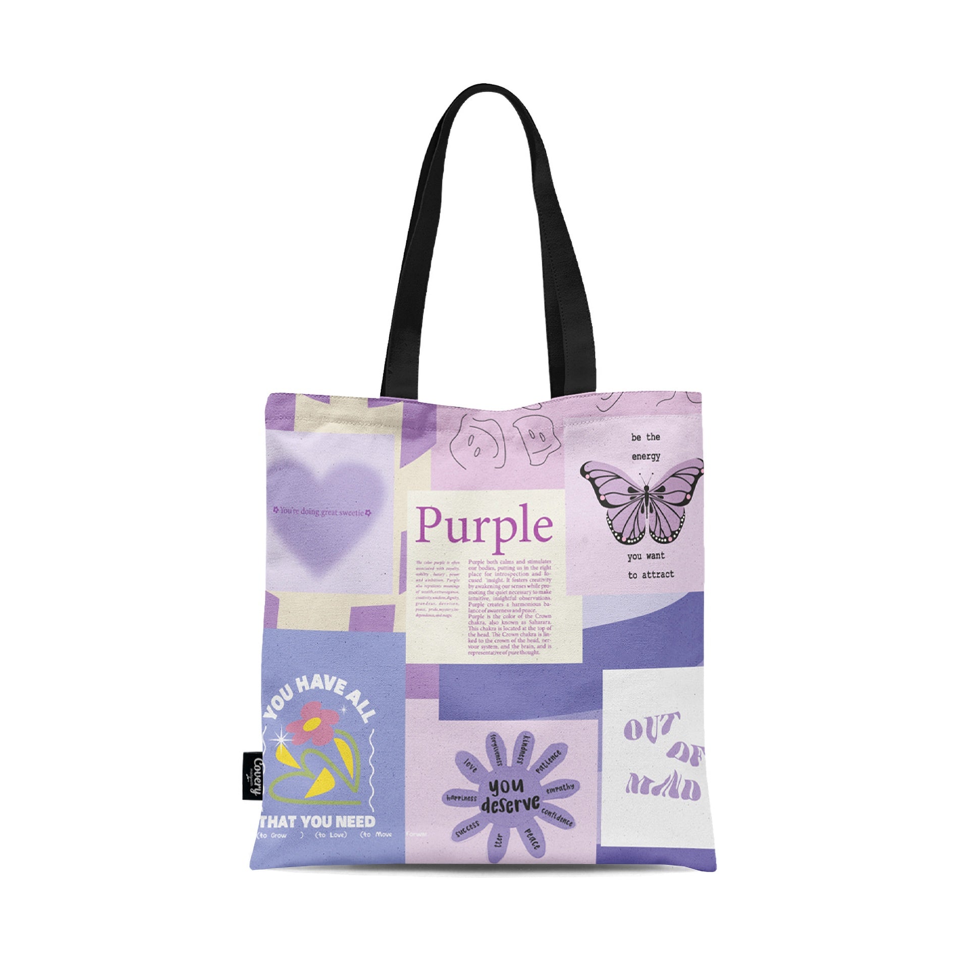 Purple Totebag