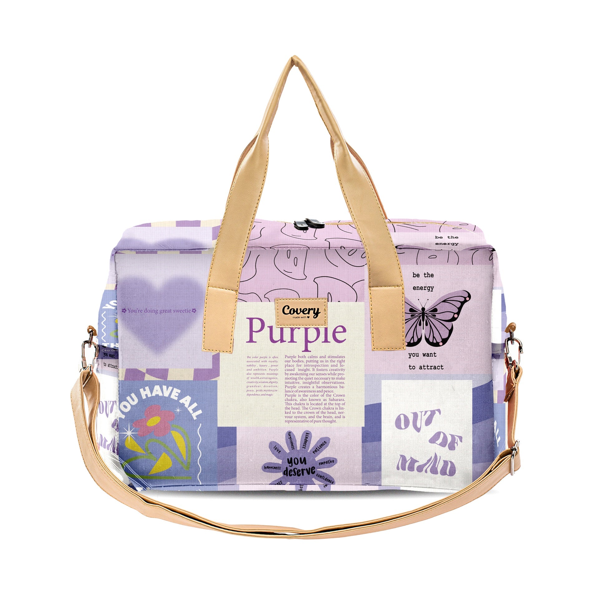 Purple Travel Bag