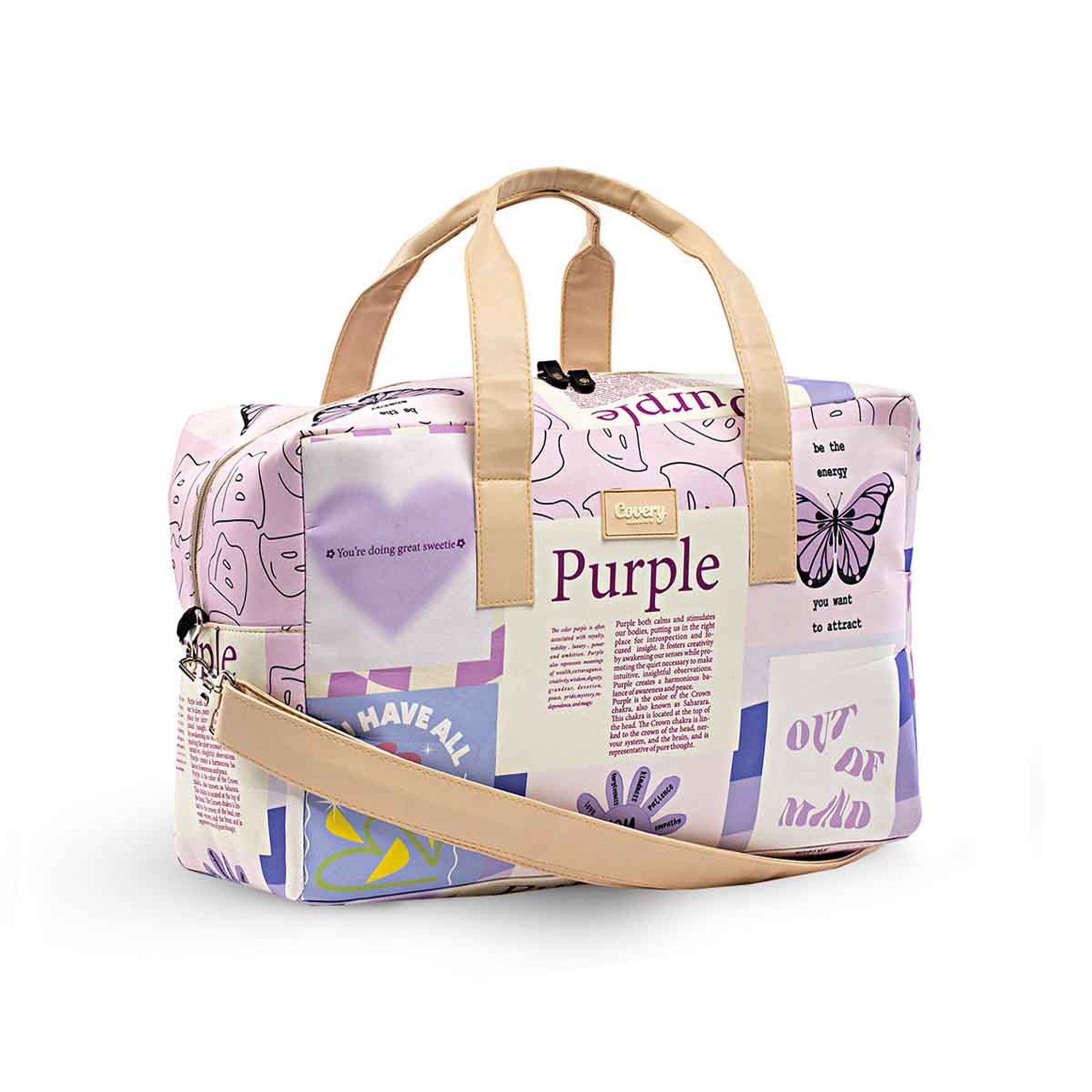 Purple Travel Bag